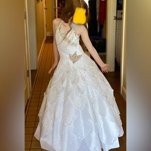 Girls size 6 pageant dress